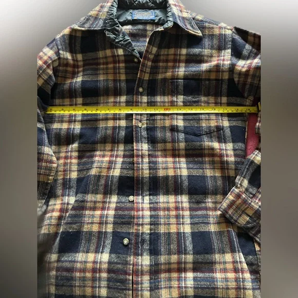 Vintage Pendleton wool flannel - Picture 5 of 8